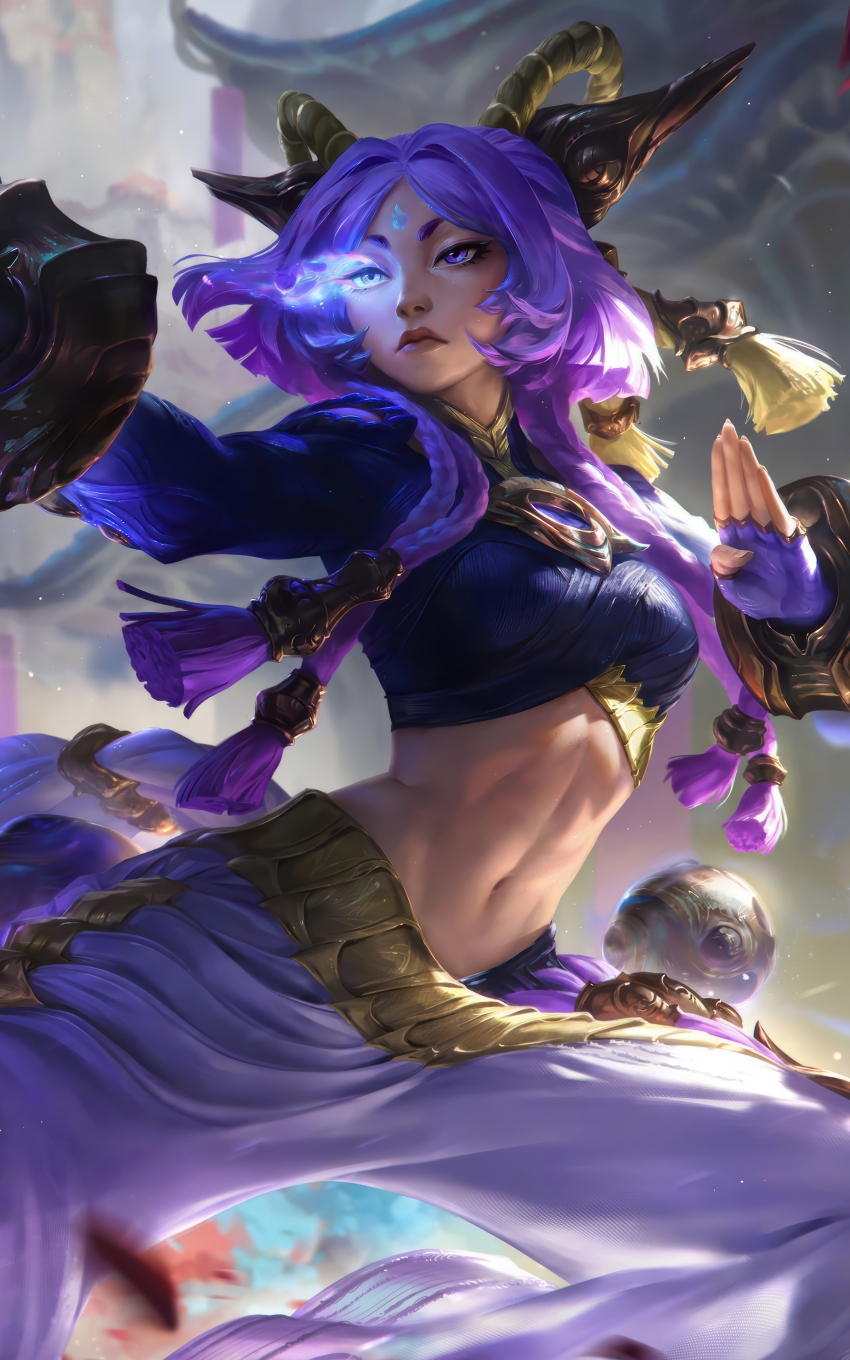 《lol英雄联盟》永岚4k手机壁纸竖屏游戏